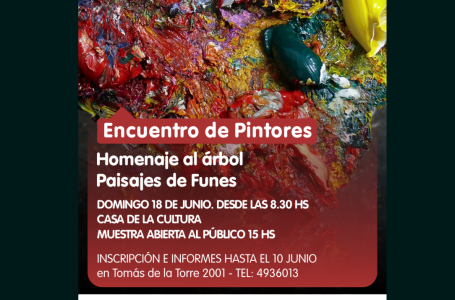 Vuelve el encuentro de pintores a Funes