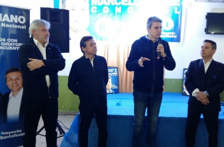 Marcelo Farré, presentó su  candidatura dentro del partido de Sergio Masa