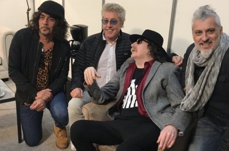 El encuentro entre Charly García y los integrantes de The Who