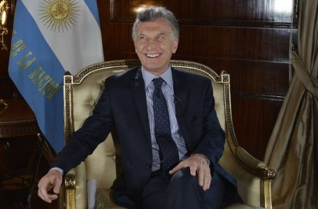 El presidente Mauricio Macri le dio la bienvenida al año 2019
