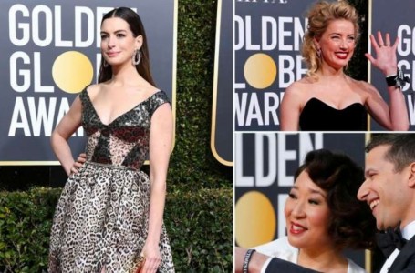 Con brazaletes blancos y negros: el mensaje de las actrices en los Globos de Oro 2019