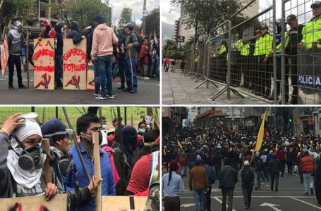 En total 131 periodistas fueron agredidos en 11 días de protestas en Ecuador