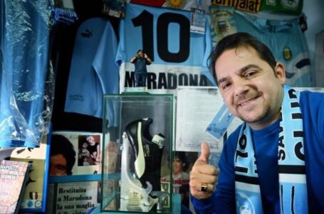 El museo de Diego Maradona, un tesoro “oculto” en el sótano de un departamento de Nápoles