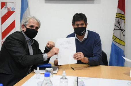 Funes firmó un convenio con el Ministerio de Seguridad Provincial