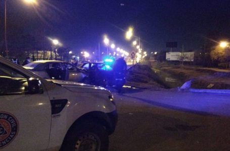 Violento accidente en Funes