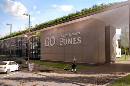 Avanza la construcción del Sanatorio GO Funes