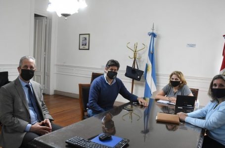 El Intendente se reunió con la Ministra de Salud Sonia Martorano