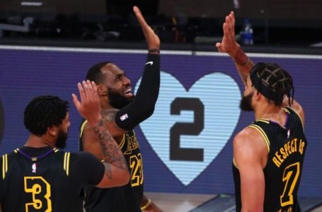 NBA los Lakers quedaron a un paso de las semifinales