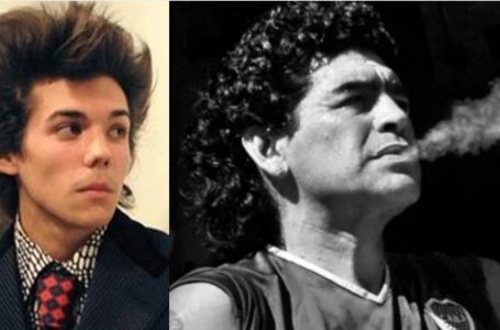 Axel Caniggia homenajeó a Diego Maradona