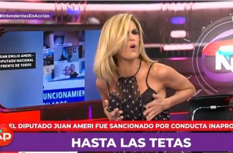 El baile de Viviana Canosa tras el escándalo de Ameri en Diputados