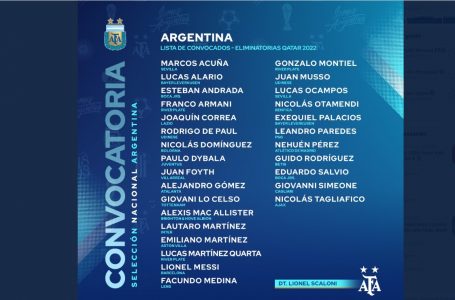 La Selección de Fútbol está en camino a la Argentina para las Eliminatorias