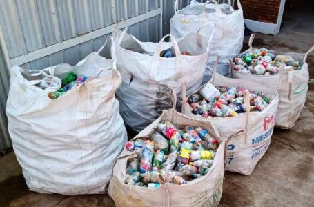 Roldanenses ejemplo en la conciencia de recuperación de residuos aportaron 550 kilos de plástico para su reciclado