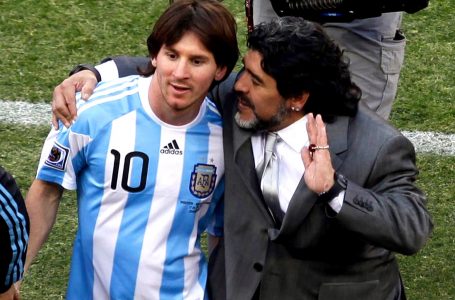 El mensaje de Messi a Maradona