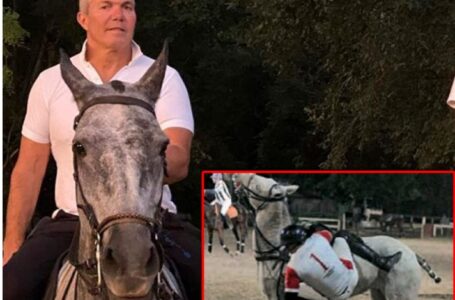 Fernando Burlando cayó de un caballo jugando al polo y fue internado de urgencia