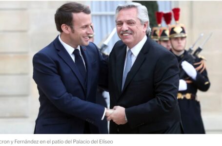 Macron a Fernández: “Francia está de su lado” en la renegociación de la deuda