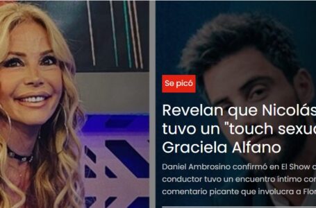 Revelan que Nicolás Occhiato tuvo un “touch sexual” con Graciela Alfano