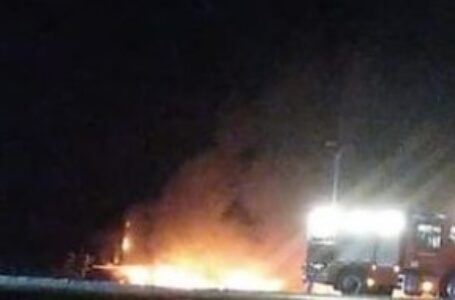 Tránsito interrumpido por varias explosiones sobre Autopista Rosario/Córdoba