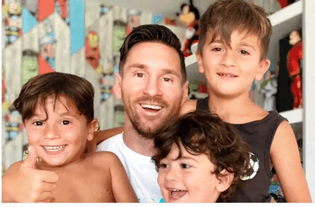 La foto de Leo Messi y sus hijos que sorprendió a todos por un tierno detalle sobre Antonela Roccuzzo