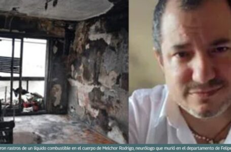 El dato que podría complicar a Felipe Pettinato: hallaron combustible en el cuerpo de Melchor Rodrigo