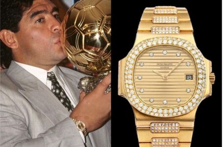 Desaparecieron los lujosos relojes de oro de Diego Armando Maradona