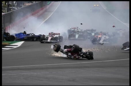 F1: el mensaje de Guanyu Zhou tras su fuerte accidente en Silverstone