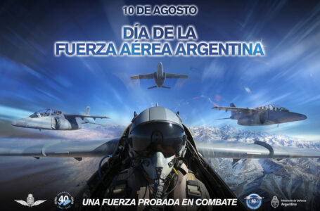 El Liceo Aeronautico de Funes celebra el aniversario 110º de la Fuerza Aérea Argentina