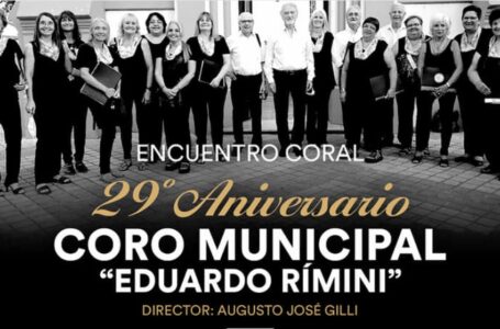 29 Aniversario del Coro Municipal Eduardo Rímini