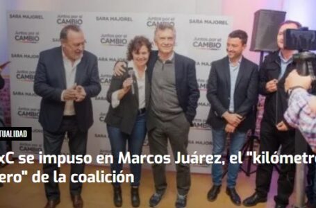 JxC se impuso en Marcos Juárez, el “kilómetro cero” de la coalición