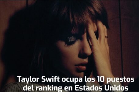 Videos: Taylor Swift ocupa los 10 puestos del ranking en Estados Unidos