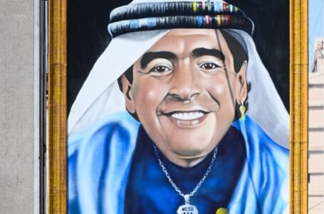 A dos años de la muerte de Maradona, nuevos murales reviven al ídolo popular durante Qatar 2022