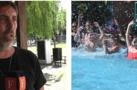 Colusso: “La colonia de verano es una actividad deportiva-recreativa-lúdica, además se brindan herramientas de inicio en natación”