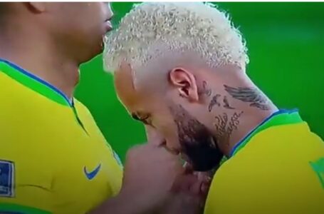Controversia en las redes por el video de Casemiro aplicándole una sustancia en la nariz a Neymar en plena goleada de Brasil