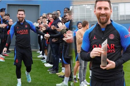 Pasillo de campeón y aplausos: así recibieron a Messi en su vuelta a los entrenamientos en PSG