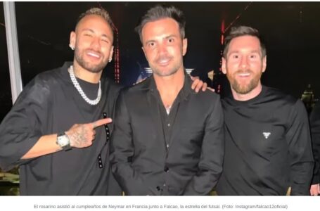 Lionel Messi fue a la fiesta de cumpleaños de Neymar. Antonela deslumbra en un evento de Guerlain en París