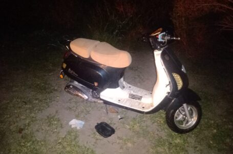 Motocicleta abandonada fue encontrada pasada la medianoche en Roldán