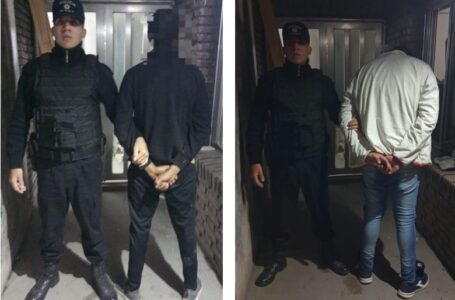 La policía detuvo a dos jóvenes en Roldán