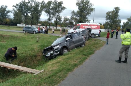 Dos vehículos colisionaron en zona norte de Funes
