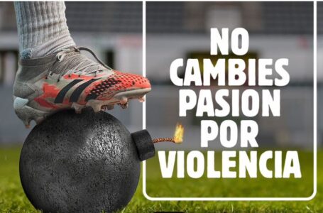Ciclo de charlas deportivas “No cambies pasión por violencia”