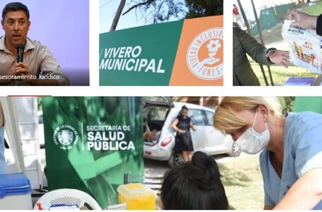 “La Muni en tu barrio”, propuesta de trabajo territorial en Funes
