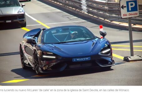 Cómo es el McLaren que un piloto de Fórmula 1 usa para andar por las calles