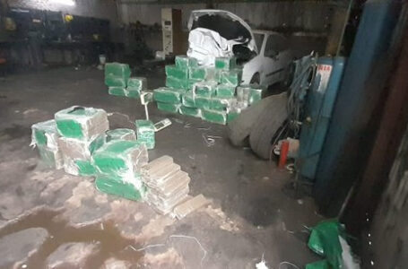 En un allanamiento en Funes incautan 567 kilos de marihuana