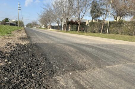 Finalización de la última etapa de Pavimentación de calle Esteban de Luca
