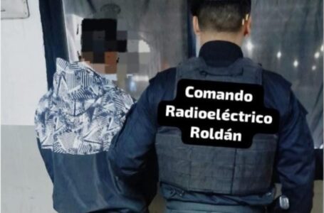En un Control Policial un joven en la ciudad de Roldán intentó escapar por tener antecedentes