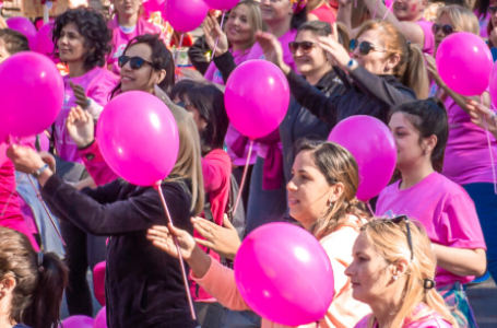 “Caminata Rosa”, para dar inicio al mes de Concientización sobre el Cáncer de Mama en Funes